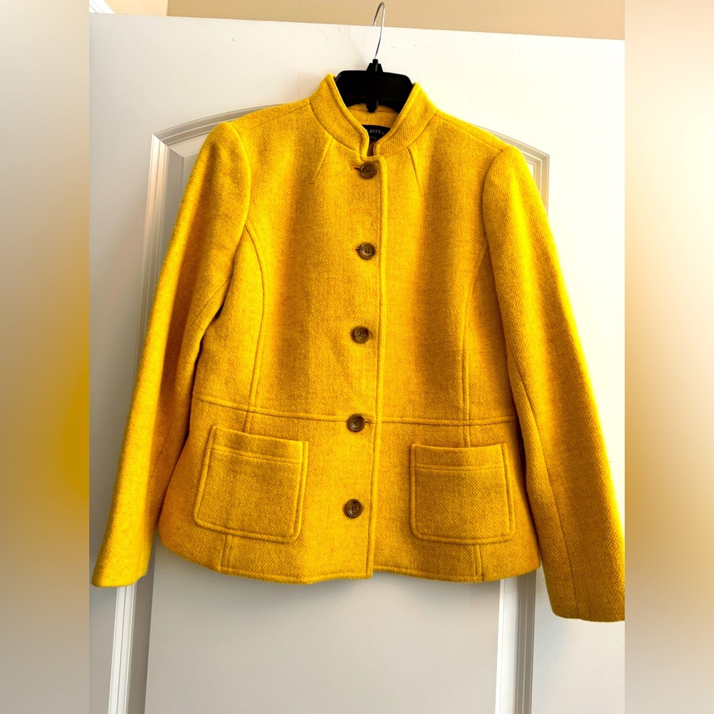 100% Shetland wool blazer by Talbots.